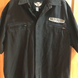 Harley black men’s shirt